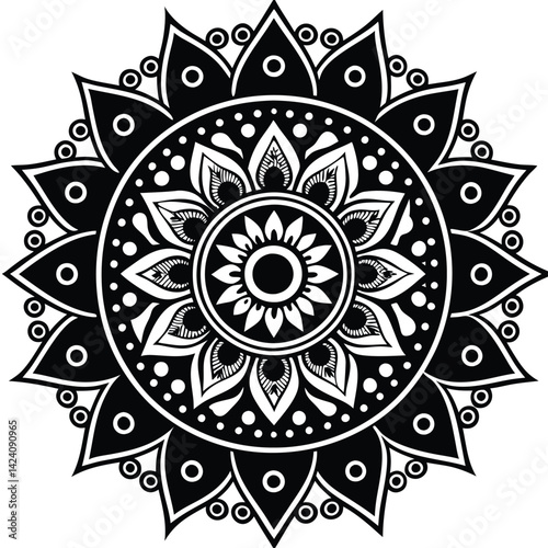 Ornate Mandala Design (9)
