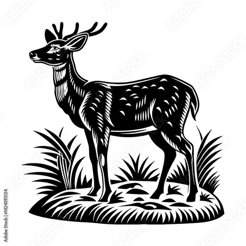 deer head silhouette