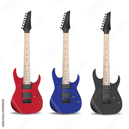 7 string electric guitar