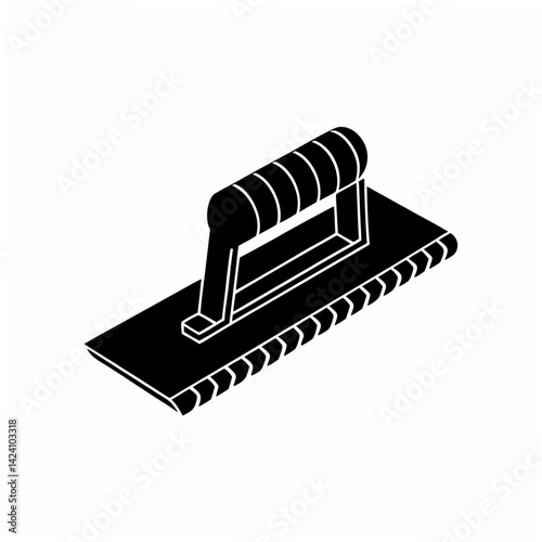creative Silhouette Trowel Icon Vector Illustration 

