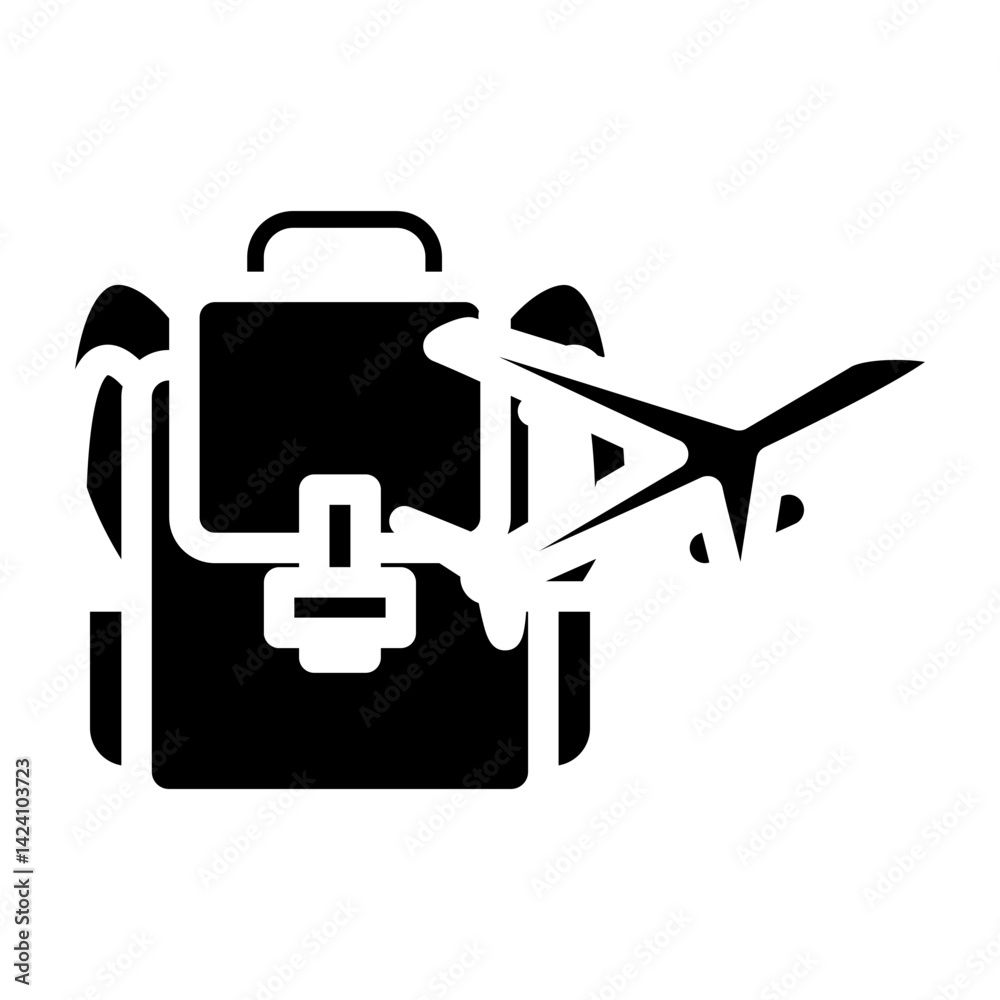 Travel Blog Vector Glyph Icon Design Travel Blog Vector Glyph Icon Design