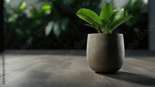 Greenery in a Potted Plant