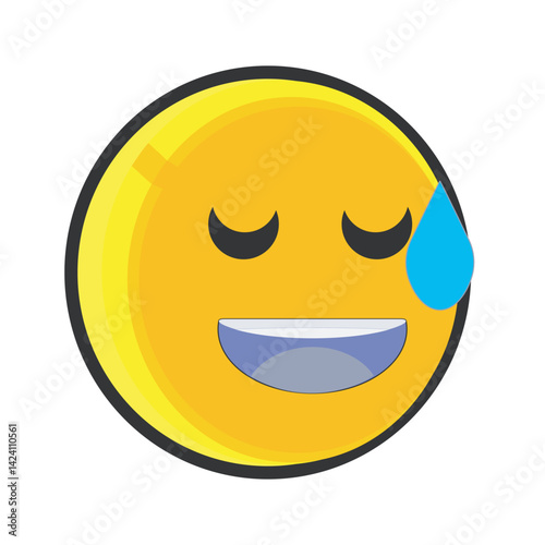Closed Eyes Peaceful Smile