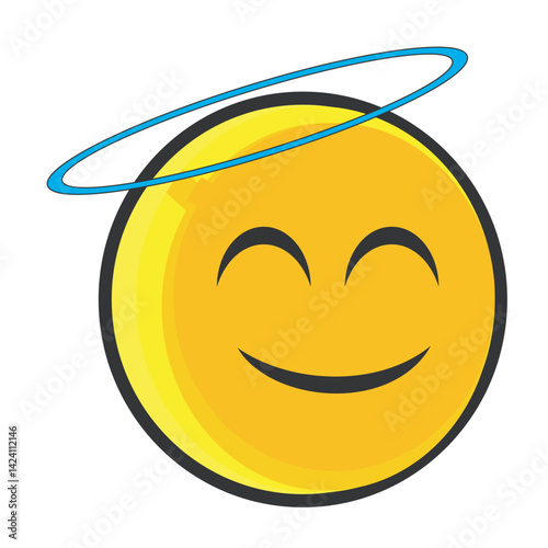 Deeply Asleep Smiling Face