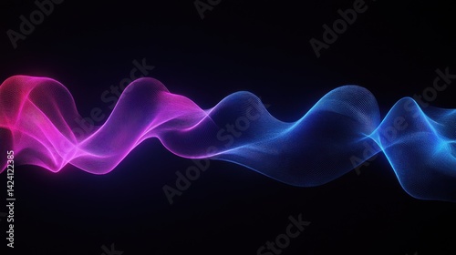 Fundo abstrato, azul, roxo, rosa em fundo preto. Textura de ruÃ­do. Banner para site, games, jogos. Fundo de tela, apresentaÃ§Ã£o de trabalho. ProteÃ§Ã£o de tela. IlustraÃ§Ã£o.