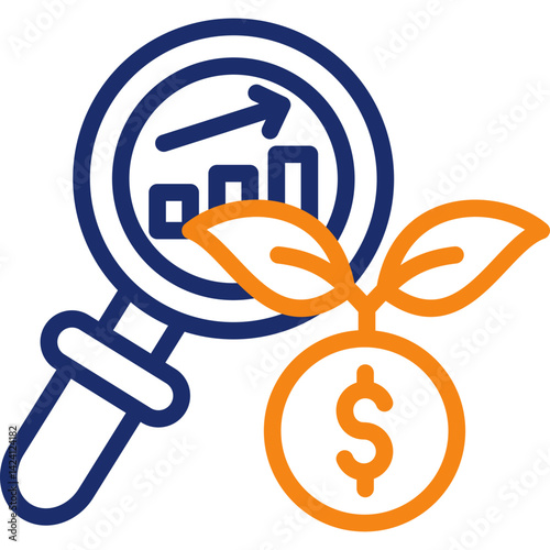 Data Analytics Investment Icon