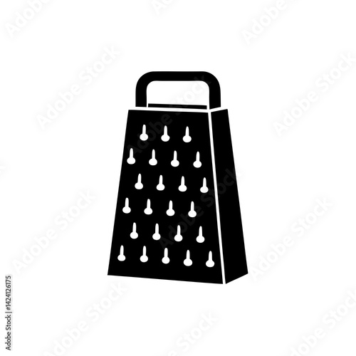 creative details Grater Icon vector Illustration