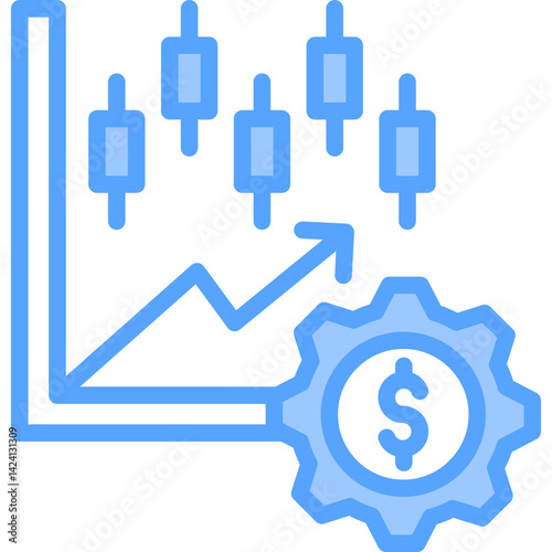 Technology Stocks Icon