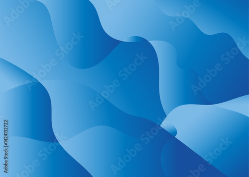 A solid wave background softly lit to create a natural, smooth texture.