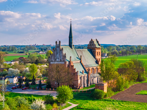 Medieval Fara Church in Swiecie, Poland