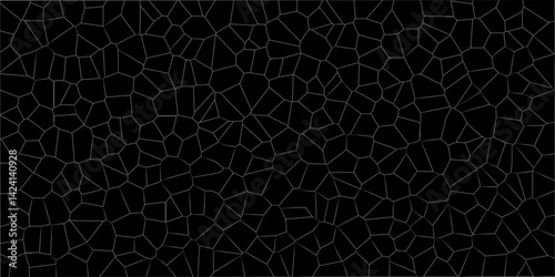 seamless mosaic and low polygon triangle texture wallpaper .Broken glass effect vector crystalized abstract stroke wallpaper .abstract seamless pattern with 3d shapes vector backdrop .	