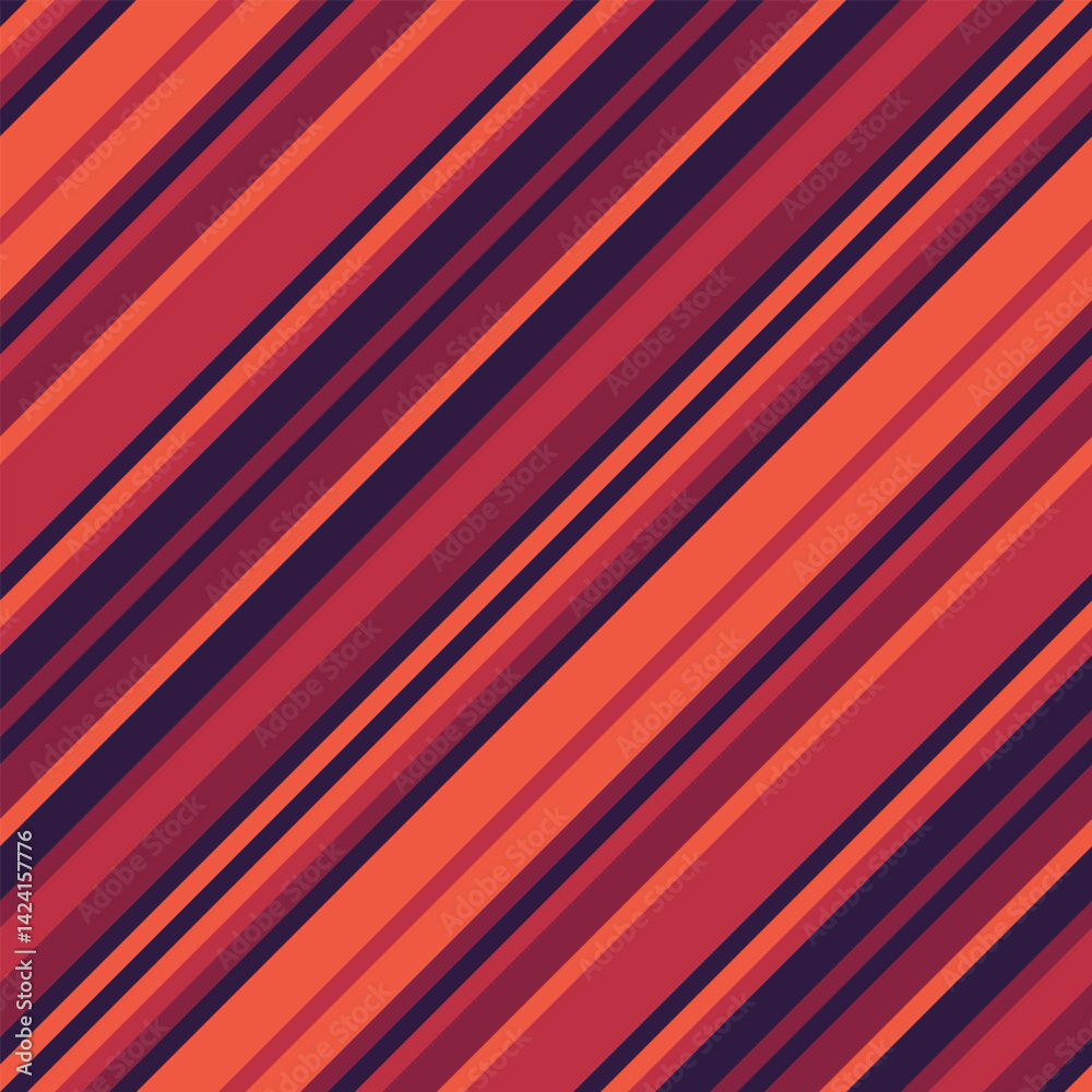 Dynamic diagonal stripes in rich autumnal hues.  Perfect for website backgrounds, apparel designs, or any project needing a bold, modern geometric pattern.