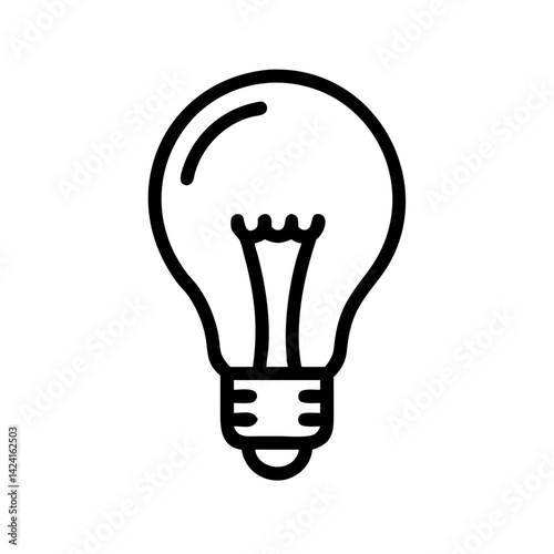 Icon of a Light Bulb