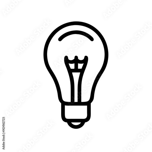 Icon of a Light Bulb