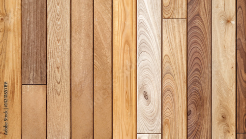 Wooden floor texture in various shades and patterns  