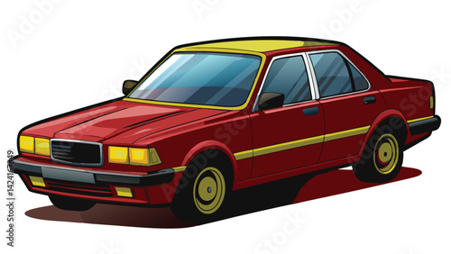 Car icons, vector, flat cartoon cars and transportation. Cars, vans, cargo trucks, off-road, buses, sports cars, pickup trucks.