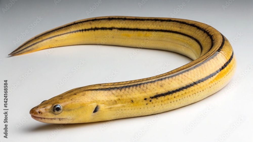 Obraz premium Banana Eel on studio background 