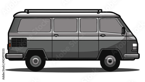 Car icons, vector, flat cartoon cars and transportation. Cars, vans, cargo trucks, off-road, buses, sports cars, pickup trucks.