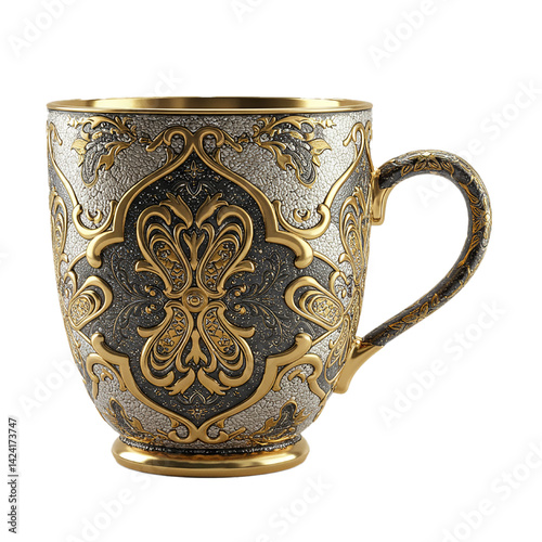 3d cup  isolated 