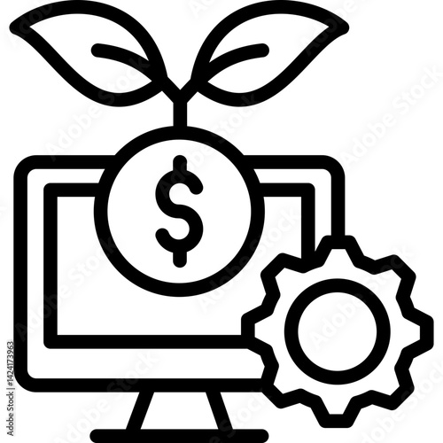 Software Investment Icon