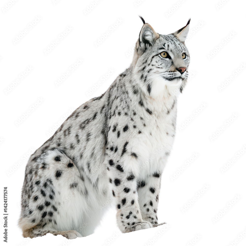 Obraz premium Bobcat png wildcat png forest predator png transparent background image