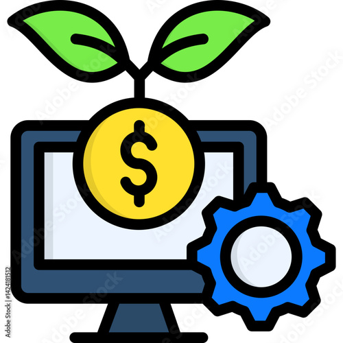 Software Investment Icon