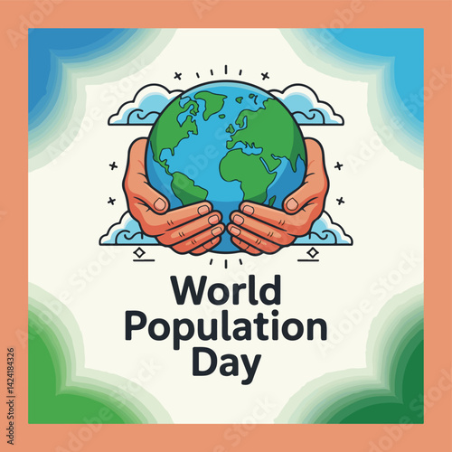 World Population Day Observation Poster Banner
