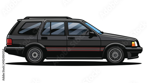 Car icons, vector, flat cartoon cars and transportation. Cars, vans, cargo trucks, off-road, buses, sports cars, pickup trucks.