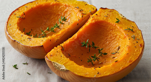 Roasted Butternut Squash With Thyme Perfect For Autumn Harvest Meals
