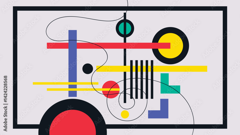 Obraz premium geometric abstract