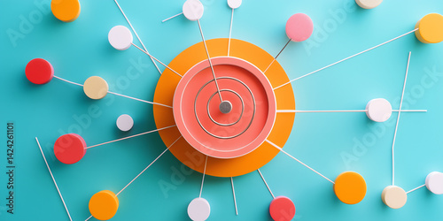 Brand affinity meter visualized in 3D to enhance customer insight performance strategies