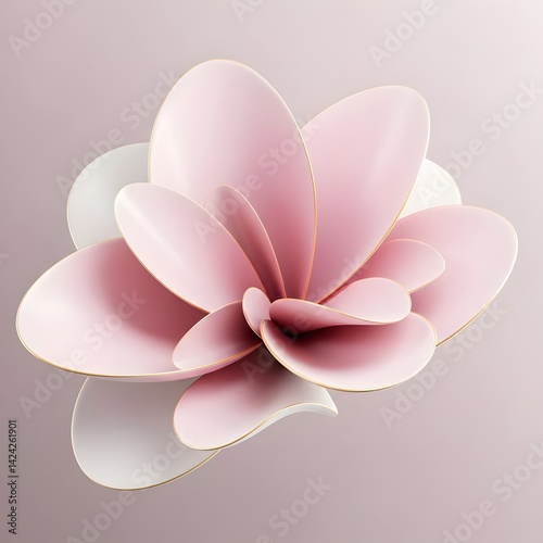 Orange Flower Bloom  Pastel Pink and  Close Up, wallpaper, background 
