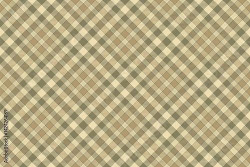 Elegant diagonal plaid pattern in muted earth tones. Perfect for backgrounds, textiles, or website design.  Subtle texture and calming color palette evoke feelings of warmth and rustic charm.