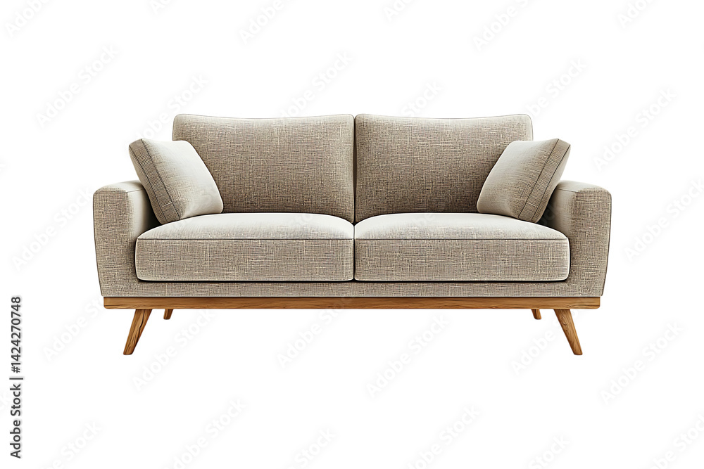 Modern sofa isolated on a transparent background. Luxury Sofa for Home Decor and Interior design. Modern sofa isolated on a transparent background. Luxury Sofa for Home Decor and Interior design.