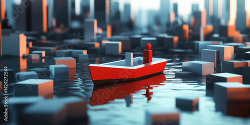 3D Mapping of Business Resilience Strategies Depicting Financial Risk Management and Adaptive Organizational Frameworks for Stability