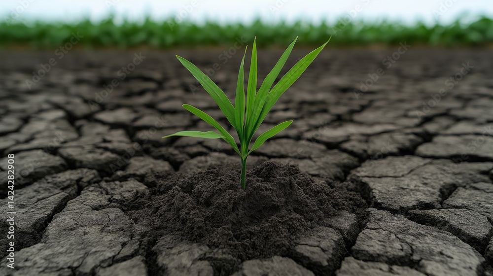 A wheat field growing from rocky ground, symbolizing the abundance of faith despite a harsh environment A wheat field growing from rocky ground, symbolizing the abundance of faith despite a harsh environment