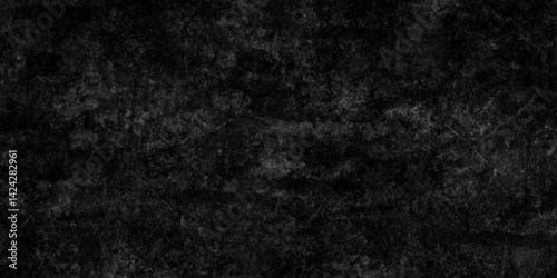 Abstract black and gray grunge crack old stone concrete dirty wall background texture. black marble texture. black paper texture. black cardboard texture. slate stone wall texture.