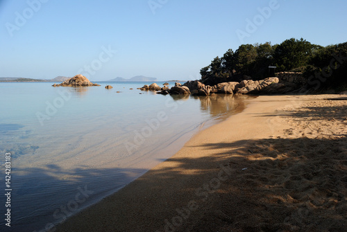 La spiaggia di Cala Girgolu