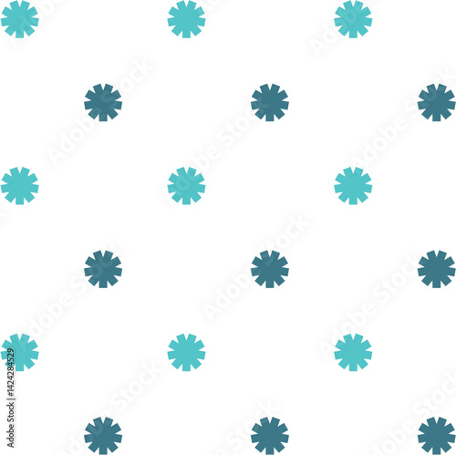 Seamless pattern with abstract shapes in a repeatable grid. Perfect for backgrounds, scrapbooking, packaging, digital papers, and creative projects.