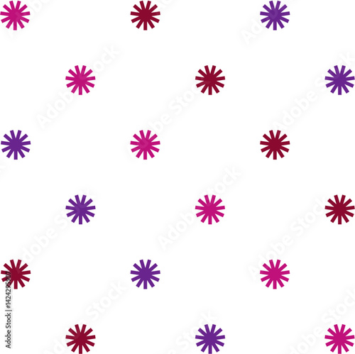 Seamless pattern with abstract shapes in a repeatable grid. Perfect for backgrounds, scrapbooking, packaging, digital papers, and creative projects.