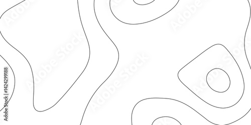 Abstract papercut design. Background of the topographic map. modern wallpaper texture and realistic design used for banner and posters, mountain relief geographic pattern. vector illustration.	