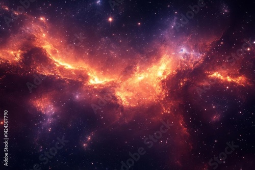 Cosmic Clouds: Nebula, Stars, Galaxy, Universe, Astronomy, Space, Interstellar, Celestial, Deep Space, Cosmos