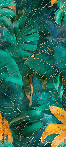Illustrations of tropical plants