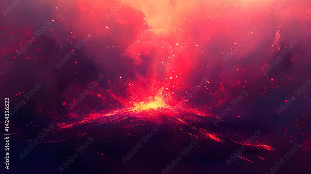 Fiery Nebula: A captivating cosmic vista of a fiery nebula, with vibrant hues of red, orange, and purple swirling amidst celestial dust and gas, creating an awe-inspiring celestial tapestry. Fiery Nebula: A captivating cosmic vista of a fiery nebula, with vibrant hues of red, orange, and purple swirling amidst celestial dust and gas, creating an awe-inspiring celestial tapestry.