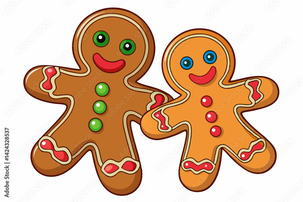 gingerbread cookies vector gingerbread cookies vector