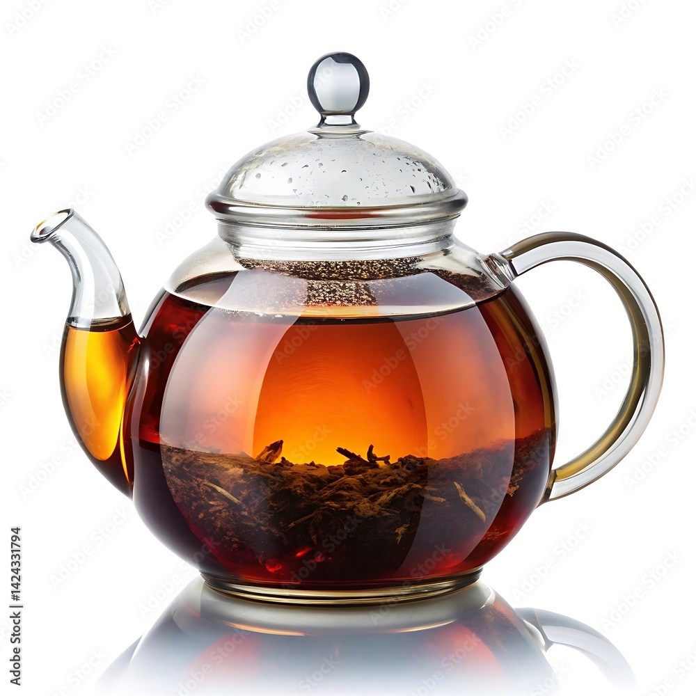 side view of glass teapot full of black tea isolated on white background.jpg side view of glass teapot full of black tea isolated on white background.jpg