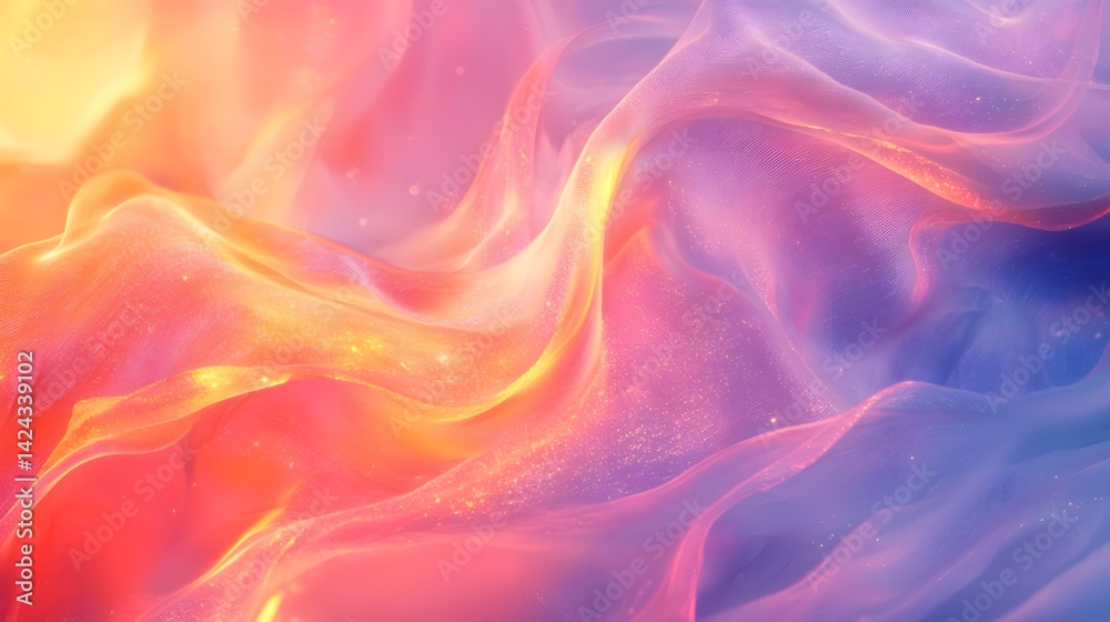 Obraz premium Gradient-colored abstract background image