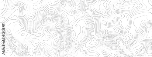 Abstract pattern with lines seamless pattern and topography. sea map and mounted map area space geometrics line technology topo landscape grid map discovery area. Modern design white background.	