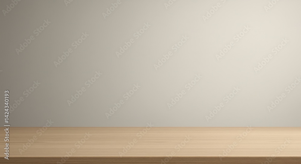Empty wooden table minimalist product display background Empty wooden table minimalist product display background