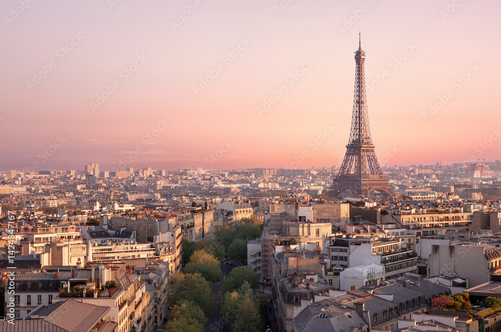 Fototapeta premium Cityscape of Paris